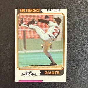 1974 JUAN MARICHAL baseball card #330